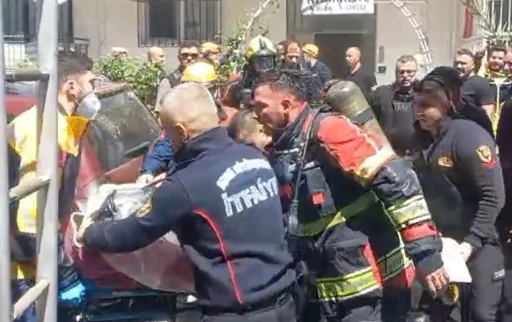 Patlama sonrası &ccedil;ıkan yangında engelli şahıs hayatını kaybetti
