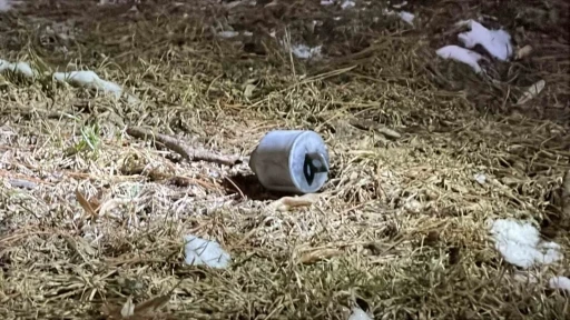 Patlamayan iftar topu paniğe neden oldu: Ses bombası kontroll&uuml; olarak patlatıldı
