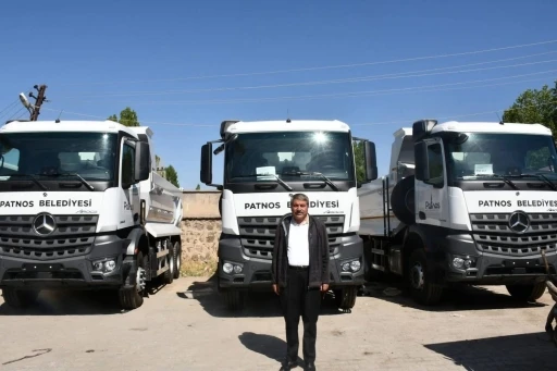 Patnos Belediyesi araç filosunu güçlendiriyor

