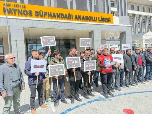Patnos Eğitim-Bir-Sen&rsquo;den şiddet tepkisi: "Artık yeter"
