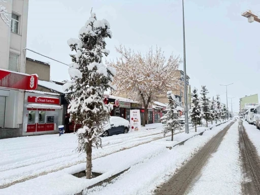 Patnos&rsquo;ta kar s&uuml;rprizi: İl&ccedil;e merkezine 40 cm kar yağdı
