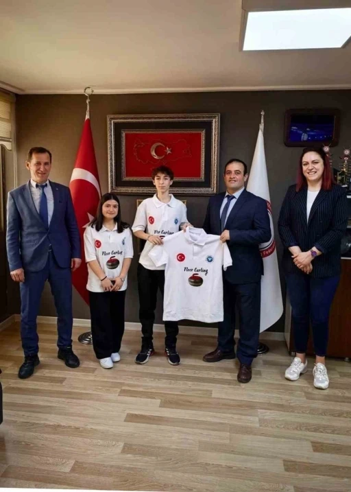 Pazarlar Spor Lisesi&rsquo;nden T&uuml;rkiye Curling Federasyonu&rsquo;na ziyaret
