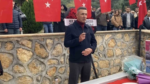 Pençe Kilit kahramanı şehit üsteğmen şehadetinin 3.yılında anıldı
