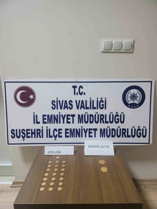 Piyasa değeri 1 milyon lira olan sahte altın ele geçirildi, 1 kişi tutuklandı