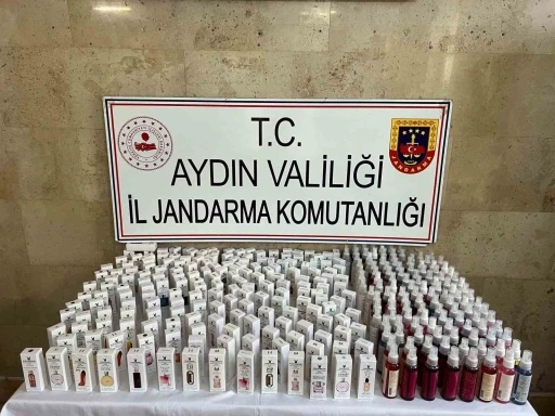Piyasa değeri 1 milyon liranın üzerinde taklit parfüm ele geçirildi
