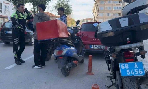 Plakasız, kasksız ve ehliyetsiz sürücüye 35 bin 239 lira ceza
