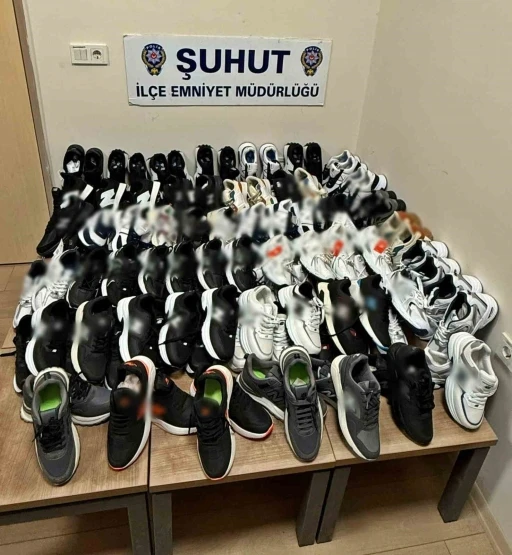 Polis 60 &ccedil;ift imitasyon ayakkabı ele ge&ccedil;irdi
