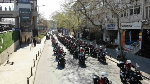 ‘Polis Haftası’ kapsamında İstanbul’da kortej geçişi yapıldı
