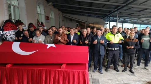 Polis memuru, Samsun’da son yolculuğuna uğurlandı
