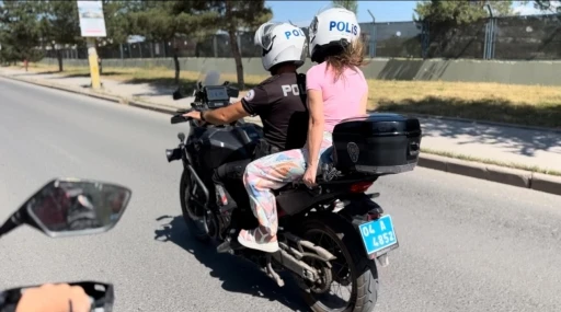 Polis zamanla yarıştı, öğrenciler sınavı kaçırmadı
