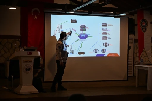 Polise ASELSAN telsiz eğitimi verildi
