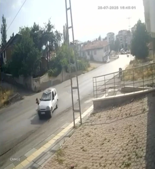 Polisten kaçarken otomobilin altında kaldı
