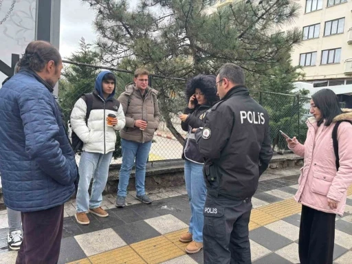 Polisten &ouml;ğrencilerin yoğun olarak bulunduğu b&ouml;lgelerde denetim
