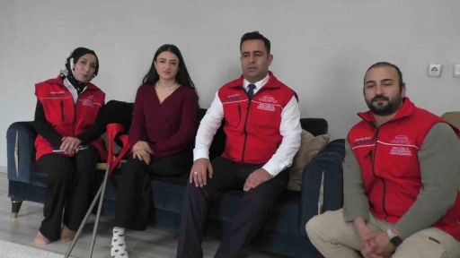 Protez bekleyen Tatvanlı Şevin&rsquo;e Fatma Şahin&rsquo;den destek
