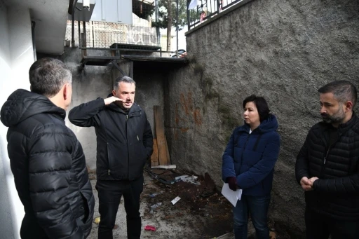 Pursaklar Belediye Başkanı &Ccedil;etin, projeleri yerinde inceliyor
