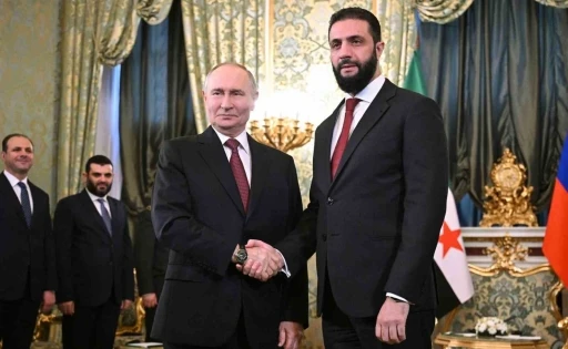 Putin, Moskova’da Şara ile görüştü
