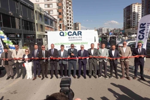 QCAR Mobilite’nin yeni şubesi Kahramanmaraş’ta hizmete girdi
