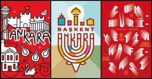 "Başkent Ankara" afiş tasarım yarışmasının sonu&ccedil;ları a&ccedil;ıklandı
