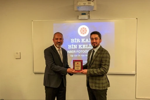 &quot;Bir Kare, Bin Kelime&quot;, &quot;Basında Haber Fotoğrafı Kullanımı&quot; eğitimi gerçekleştirildi
