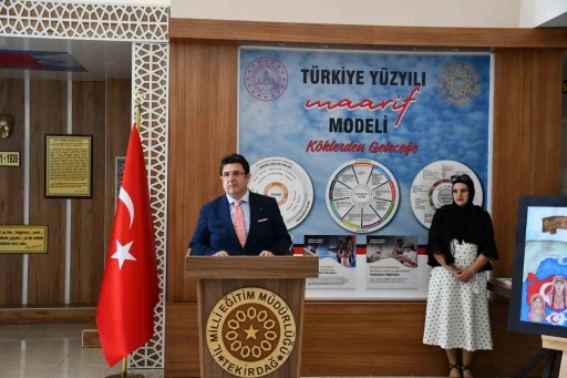 "Dilimizin Zenginlikleri Projesi" yıl sonu sergisi Tekirdağ&rsquo;da a&ccedil;ıldı

