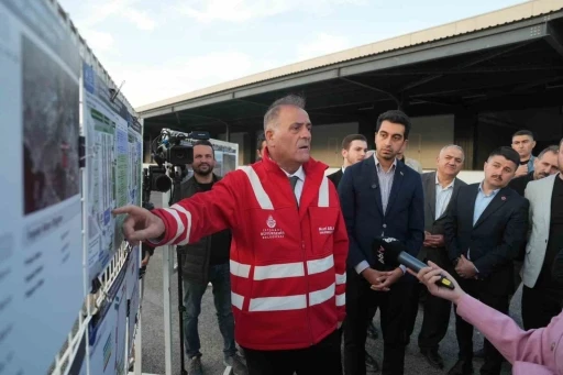 "Hal merkezi muhtemel afet anlarında da lojistik merkezi olarak kritik bir rol oynayacak"
