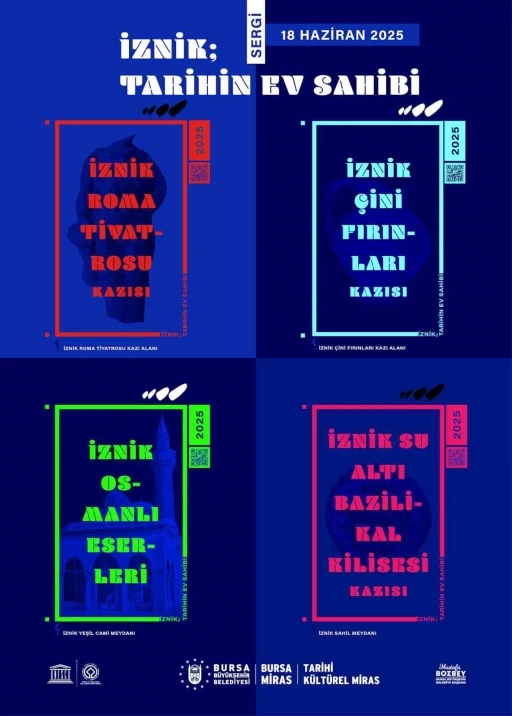 &quot;İznik Tarihin Ev Sahibi Sergileri&quot; ziyarete açılıyor
