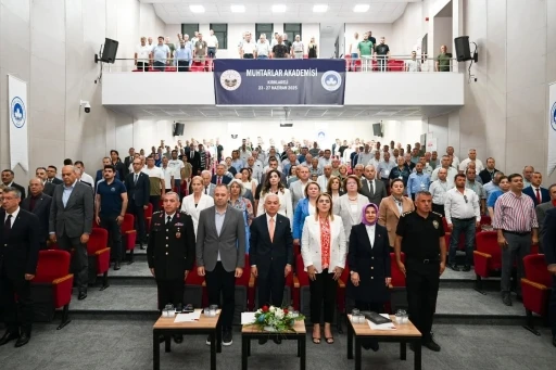 &quot;Muhtarlar Akademisi&quot; Kırklareli’nde başladı
