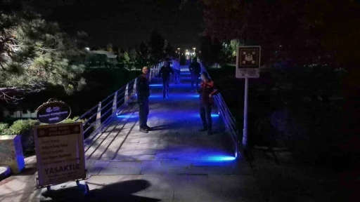 "Porsuk &Ccedil;ayı&rsquo;na birisi atladı" ihbarı ekipleri teyakkuza ge&ccedil;irdi
