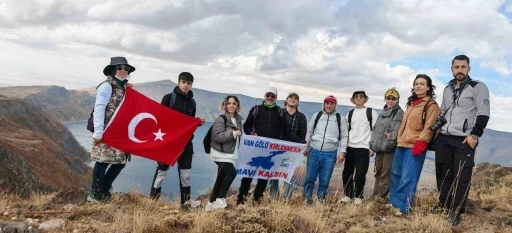 &quot;Yeryüzü Cenneti&quot;nde zirve tırmanışı yapıldı

