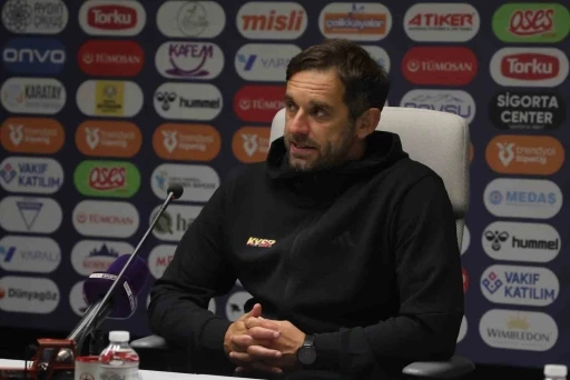 Radomir Djalovic: "Alınan 1 puan bizi mutlu etti"
