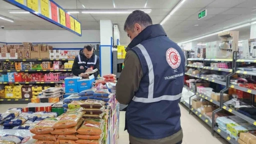 Ramazan ayı &ouml;ncesi Tunceli&rsquo;de zincir marketlere fahiş fiyat denetimi
