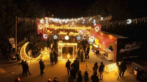 Ramazan Sokağı&rsquo;nda akşamlar bir başka g&uuml;zel
