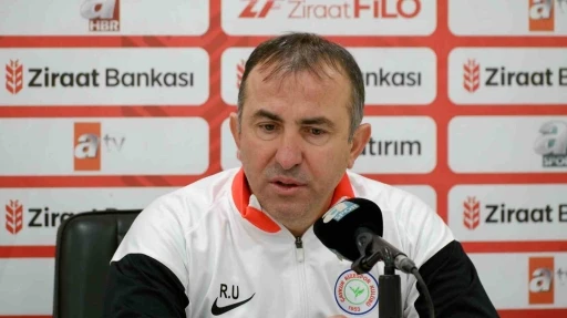 Recep U&ccedil;ar: "&Ouml;nemli bir avantajı kaybettik ama şansımızı son ma&ccedil;a kadar kovalamak istiyoruz"
