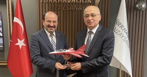Rekt&ouml;r &Ccedil;akmak&rsquo;tan TUSAŞ&rsquo;a ziyaret
