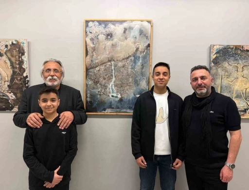 Ressam Ağbal SANKO Sanat Galerisi&rsquo;nde sergi a&ccedil;tı
