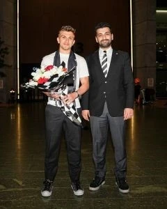 Rıdvan Yılmaz, Beşiktaş için İstanbul’da
