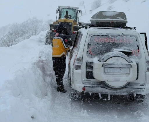 Rize&rsquo;de kar nedeniyle 31 k&ouml;y yolu ulaşıma kapandı
