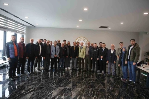 Rize’de TSYD temsilciliğiyle dostluk ve dayanışma toplantısı
