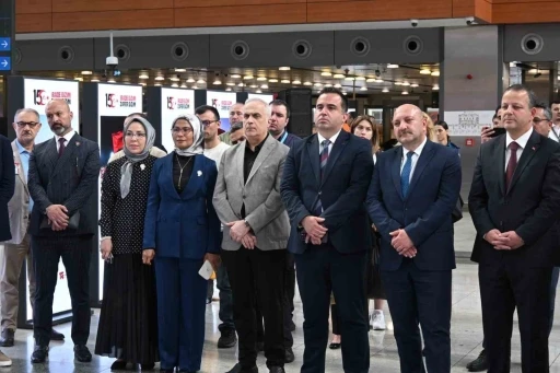 Sabiha G&ouml;k&ccedil;en Havalimanı&rsquo;nda "Hafıza ve Hatıra: 15 Temmuz" fotoğraf sergisi a&ccedil;ıldı
