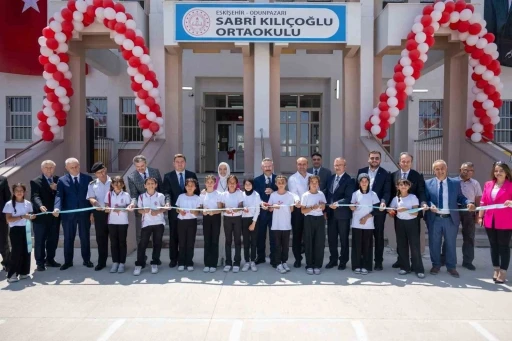 Sabri Kılıçoğlu Ortaokulu ve Süleyman Şah Anadolu Lisesi’nin açılış töreni yapıldı
