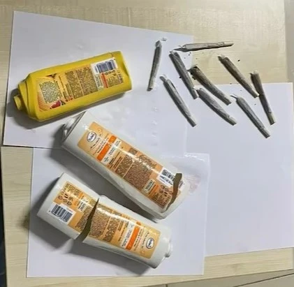 Saç için değil ’suç’ için: Şampuan kutusundan uyuşturucu çıktı
