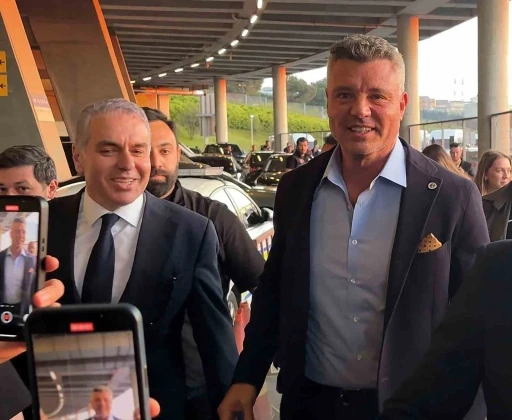 Sadettin Saran, derbi i&ccedil;in stada geldi
