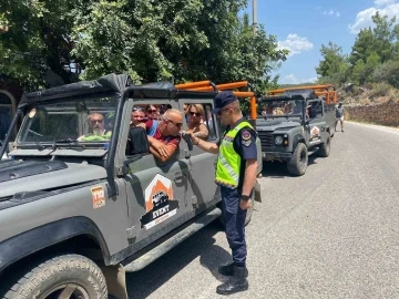 Safari aracı ve ATV’lere sıkı denetim
