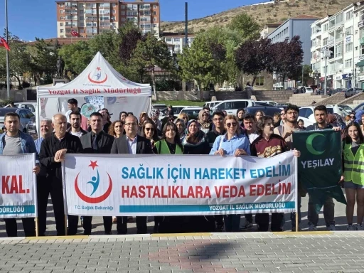 Sağlık için 10 bin adım attılar
