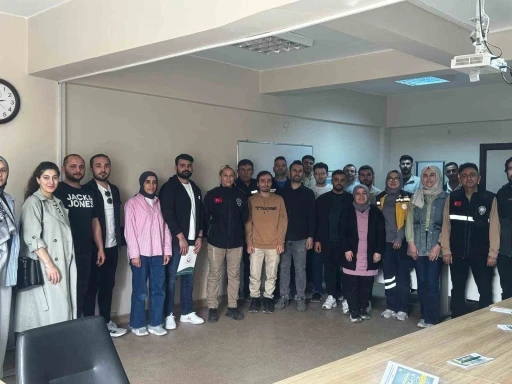 Sağlık personellerine ‘Adli Vakalarda Maddi Delillere Yaklaşım Eğitimi’ verildi
