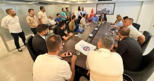 Sağlık-Sen heyeti Şırnak Milletvekili Tatar ile bir araya geldi
