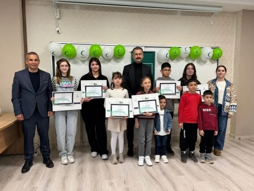 Sağlıklı nesillere dikkat çekmek için yaptığı resimle il birincisi oldu
