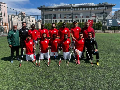 Şahinbey Ampute’de deplasmandan galibiyetle döndü: 2-0
