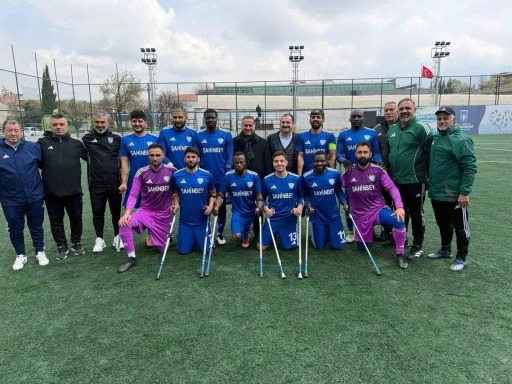 Şahinbey Ampute&rsquo;den net skor 1-0
