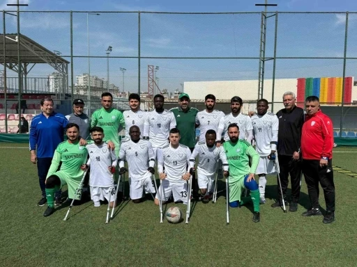 Şahinbey Ampute futbol takımı T&uuml;rkiye Kupası&rsquo;nda &ccedil;eyrek finalde
